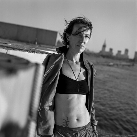 Наталья. Устье Смоленки, С-Пб. 2021.