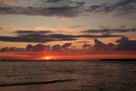 Закат над Северной Двиной