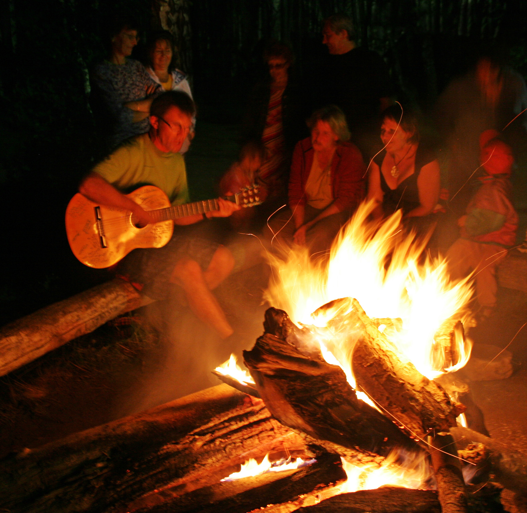 Мой костер в тумане светит (из песни)