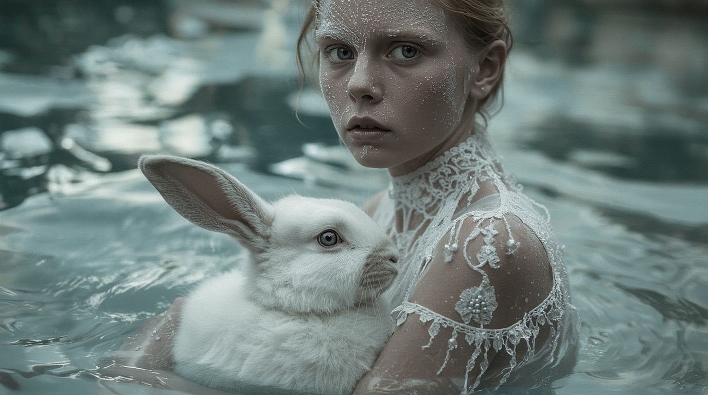 . жанна и белый кролик