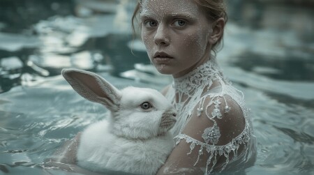 . жанна и белый кролик