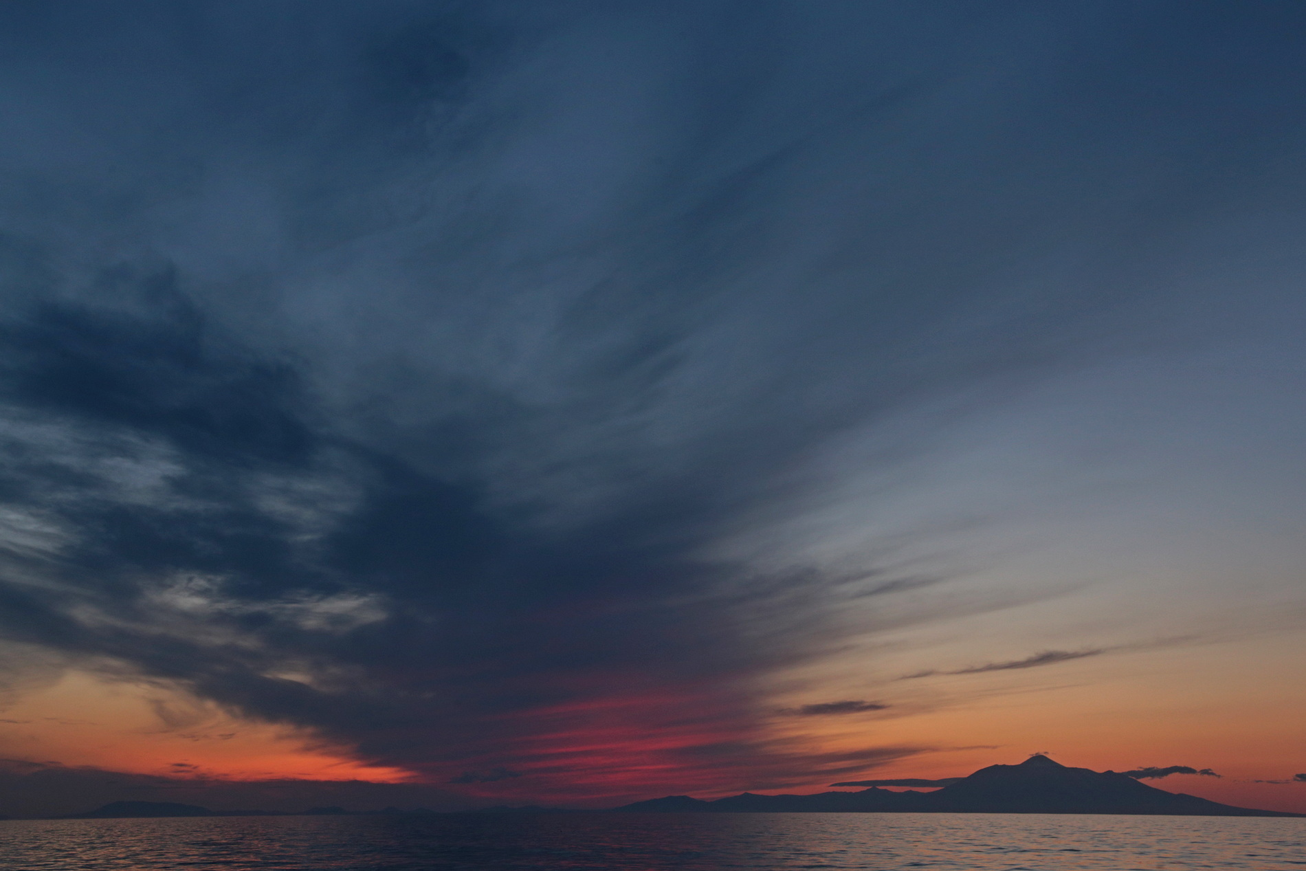 Тятя на закате