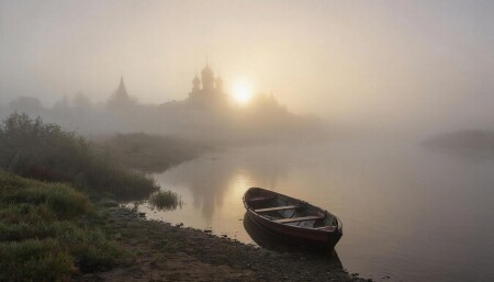 туманное утро