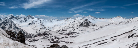 Главный Кавказский хребет. Приэльбрусье. 