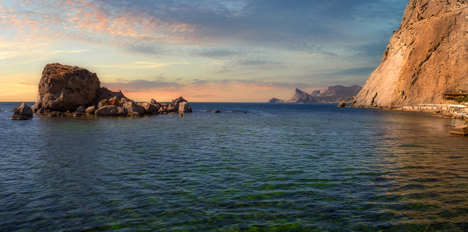 Утро в Крыму.