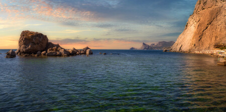 Утро в Крыму.