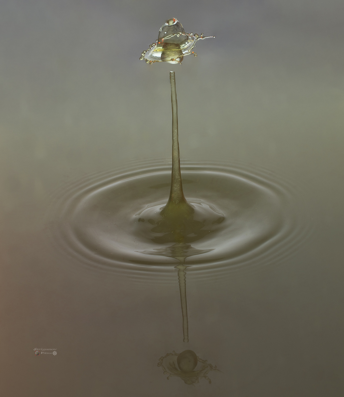 Фигура из жидкости.