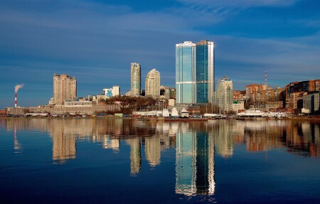 Город в декабре