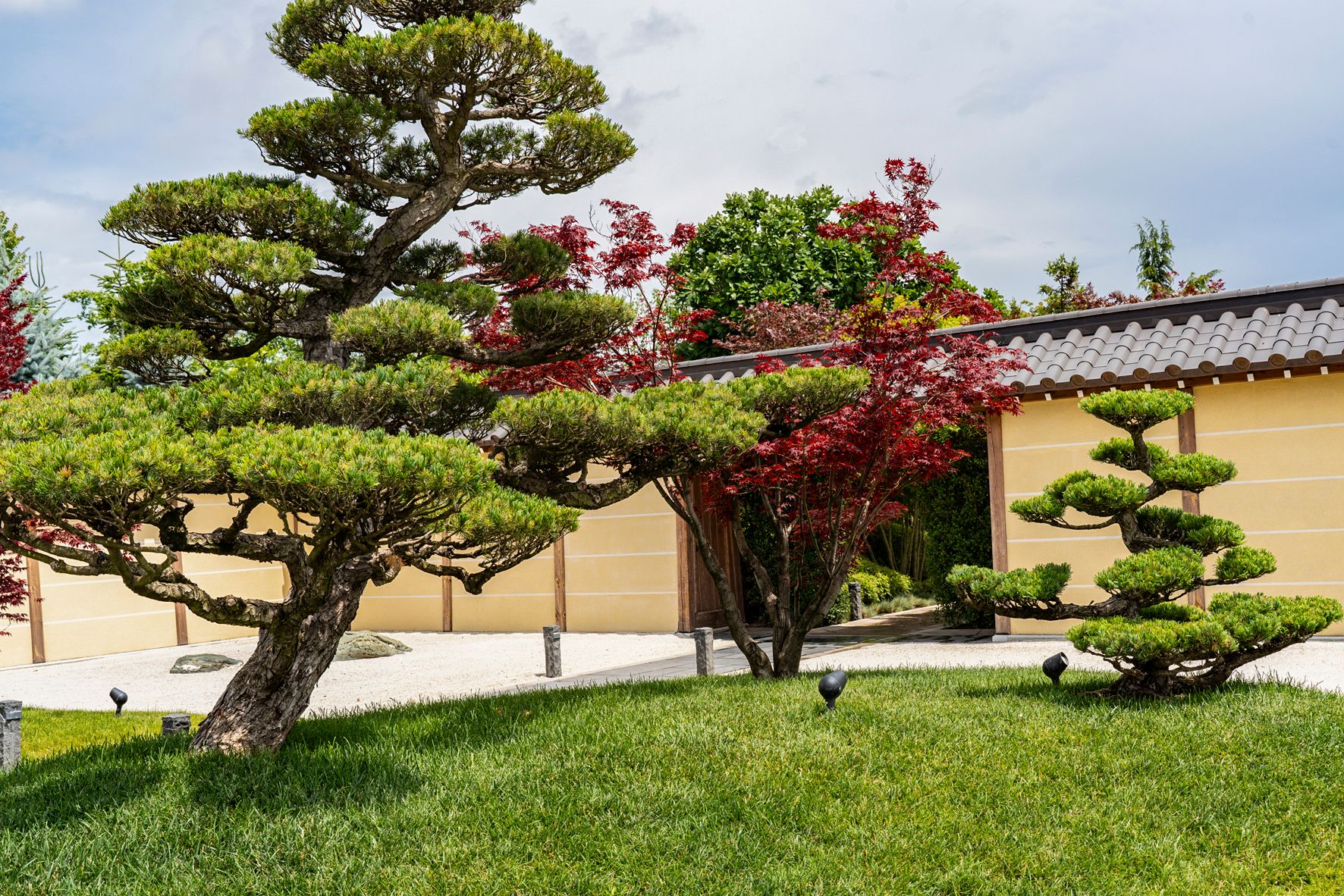 Вход в японский сад