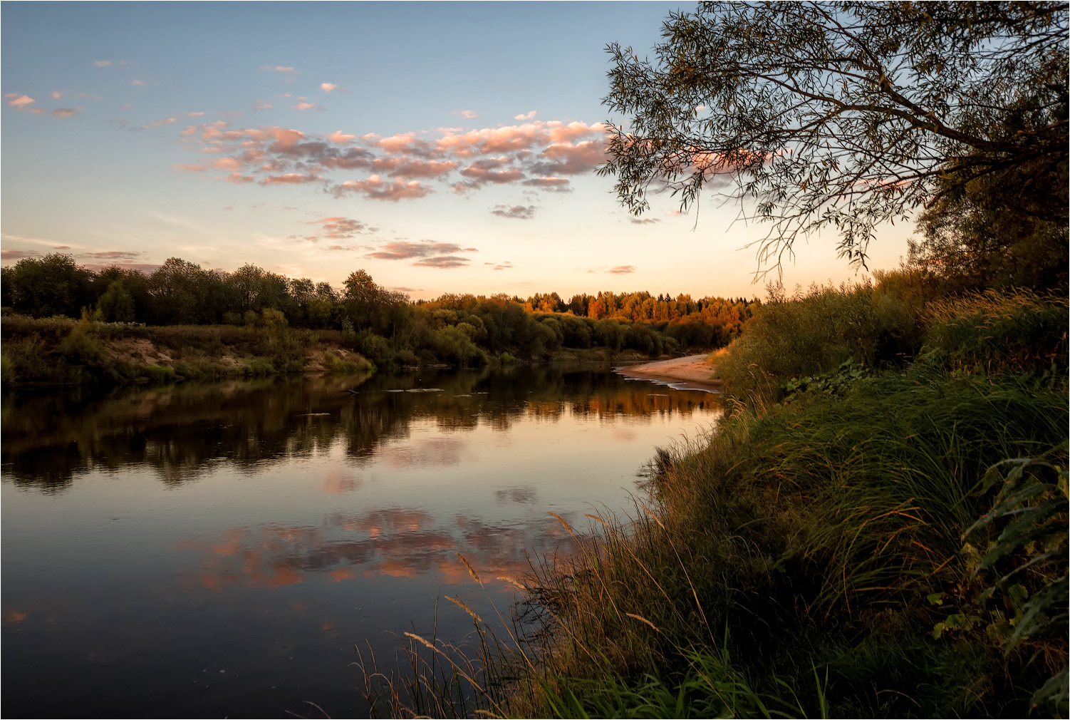 Тёплый осенний вечер