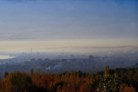 осенняя дымка