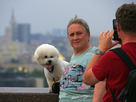 И любимый пудель