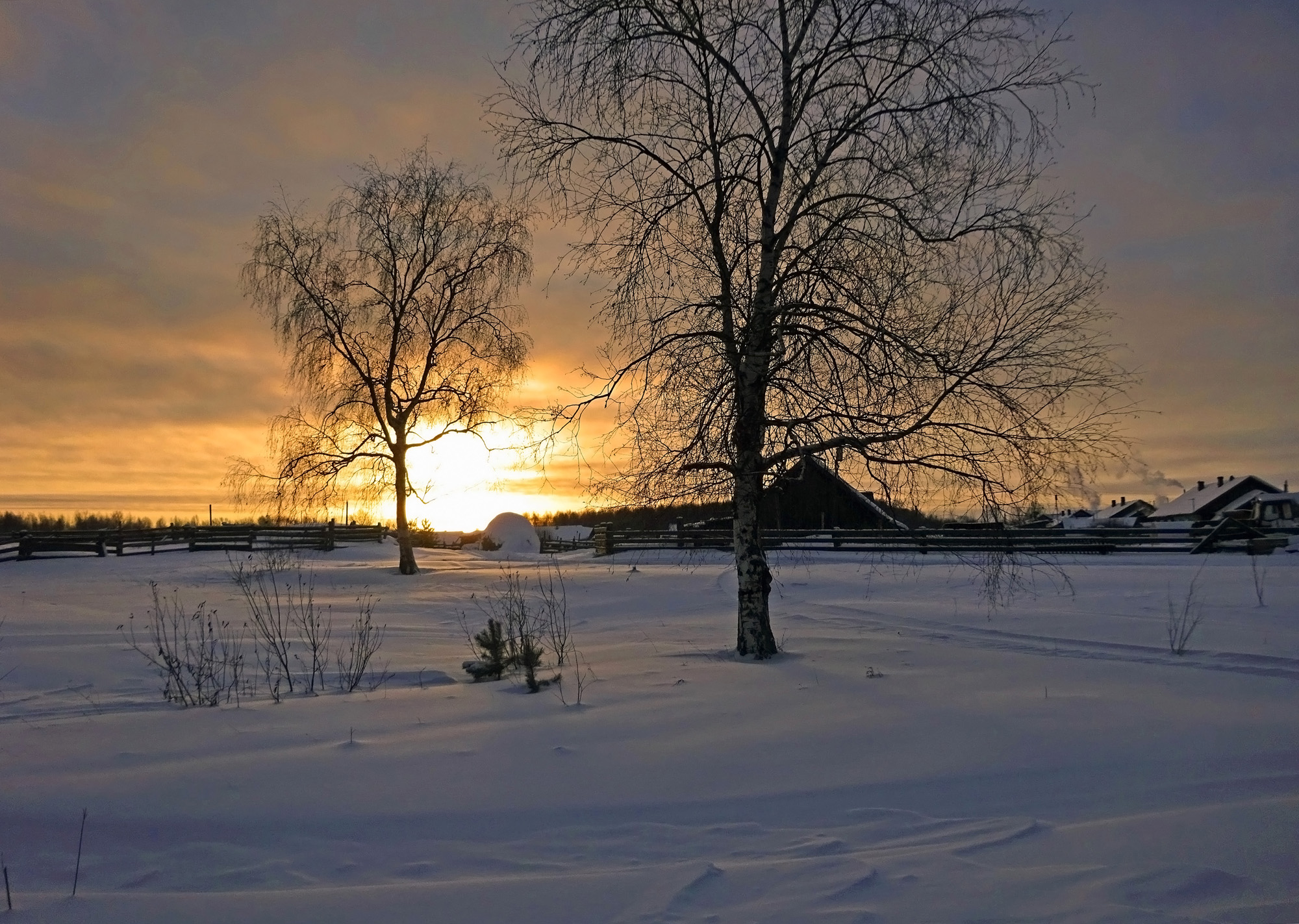 Зимний вечер