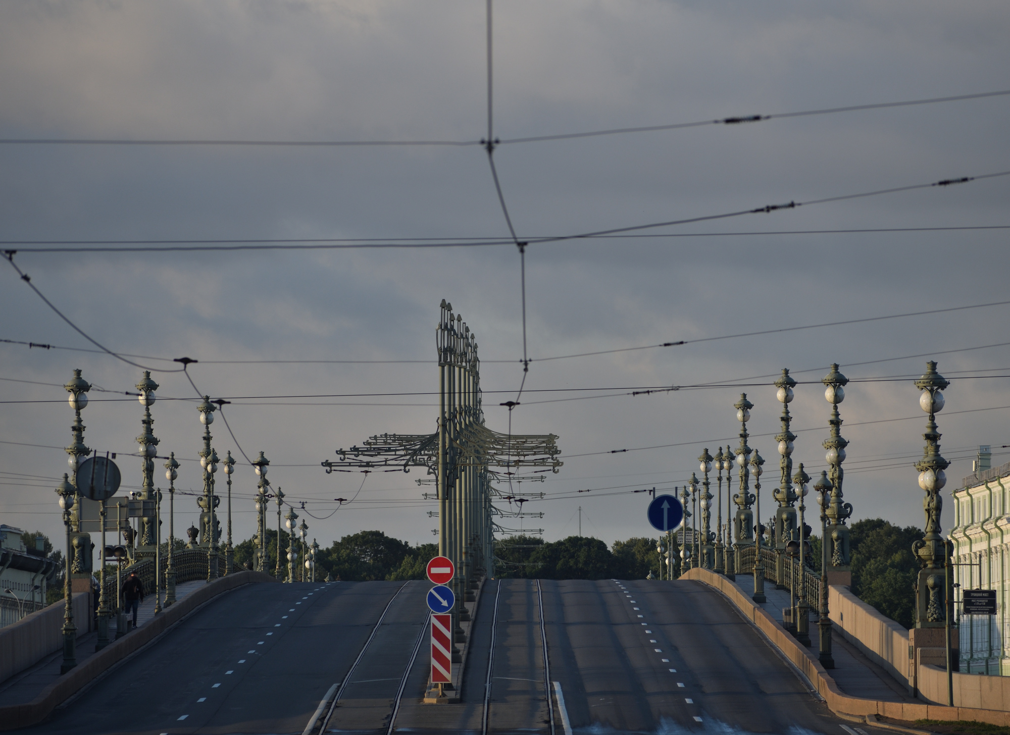 СПб. Троицкий мост ранним летним утром