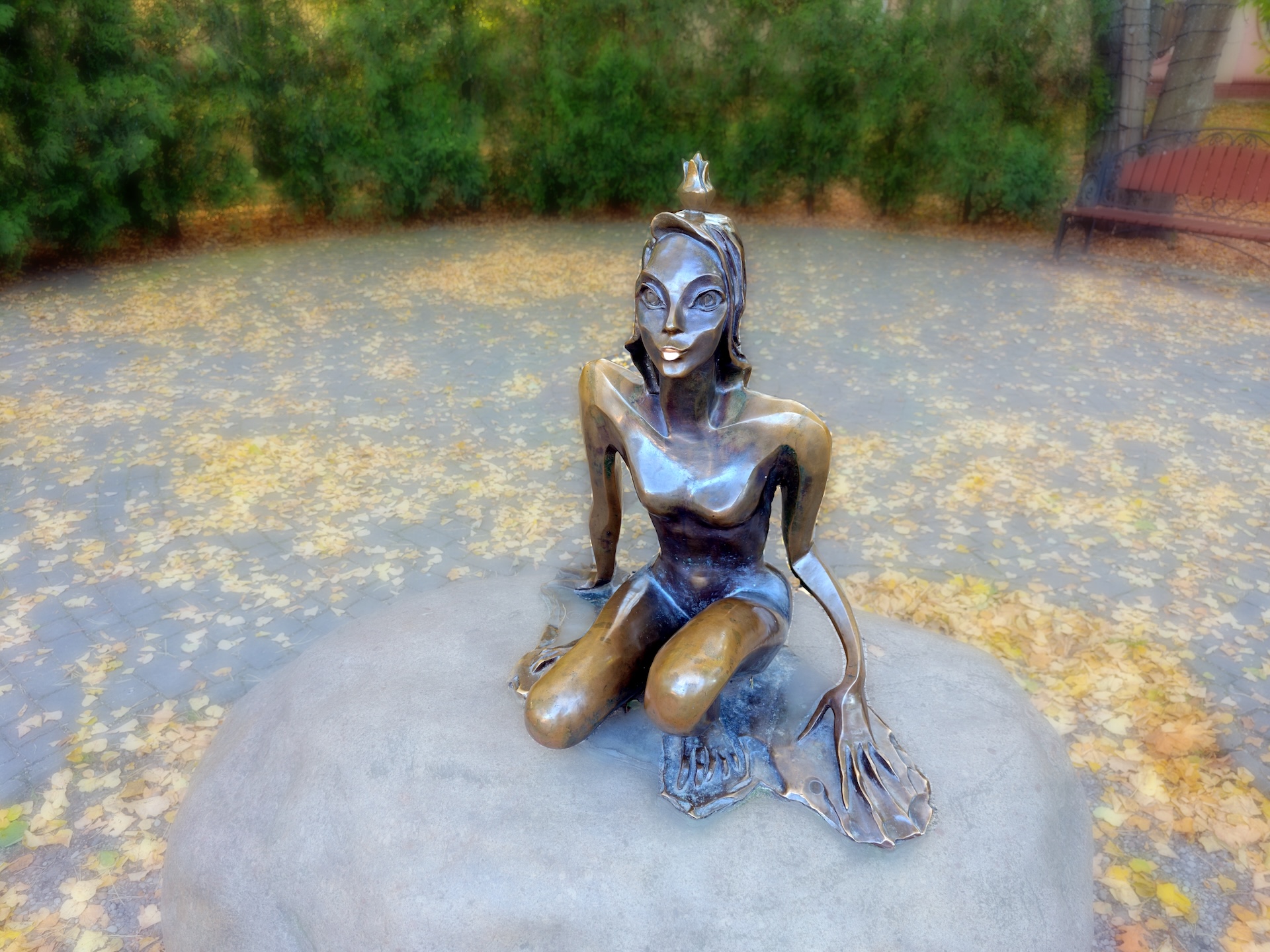 Лягушка ждет Царевича.....