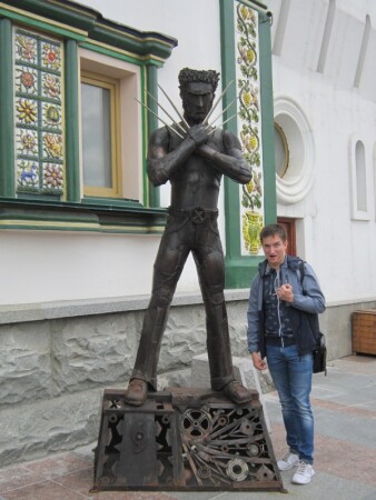 Москва. Измайловский Кремль. Росомаха Бессмертный