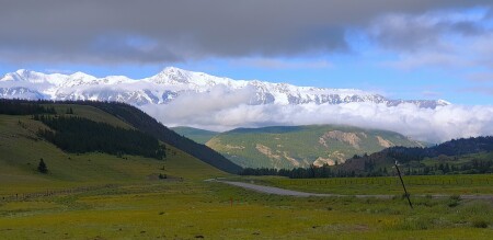 гора Актру. Республика Алтай