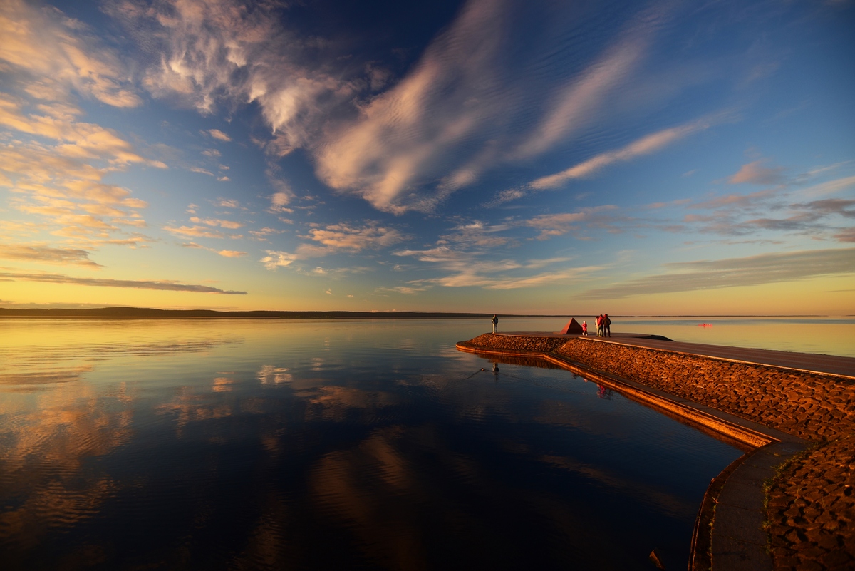 Вечер в Петрозаводске