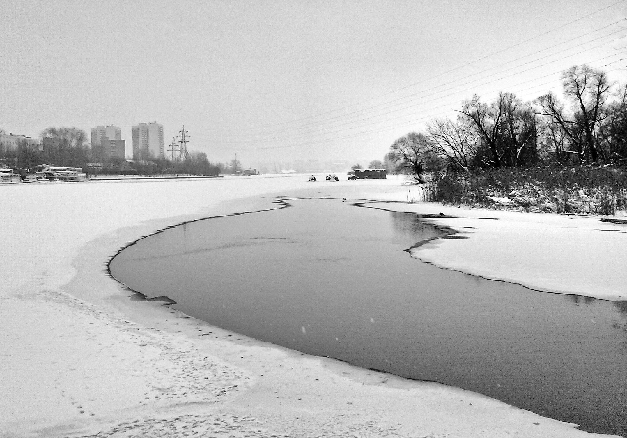 Окраина Москвы.