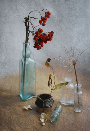 С рябиной...