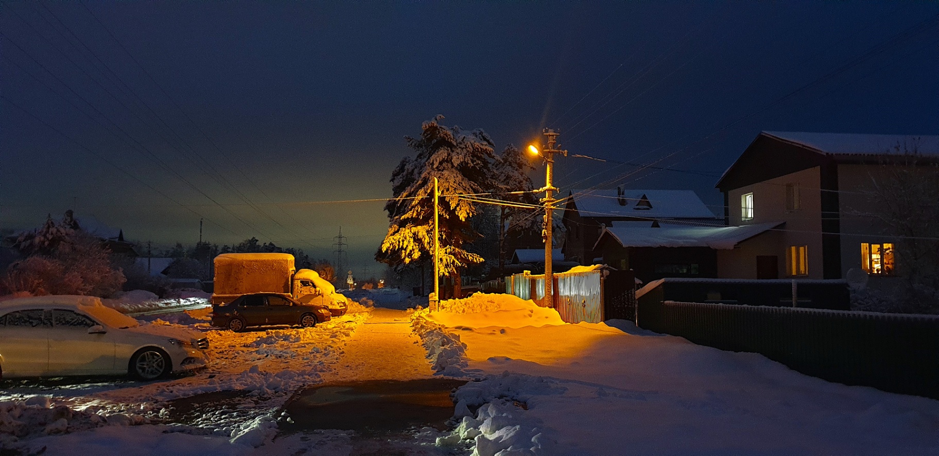 Смеркалось...