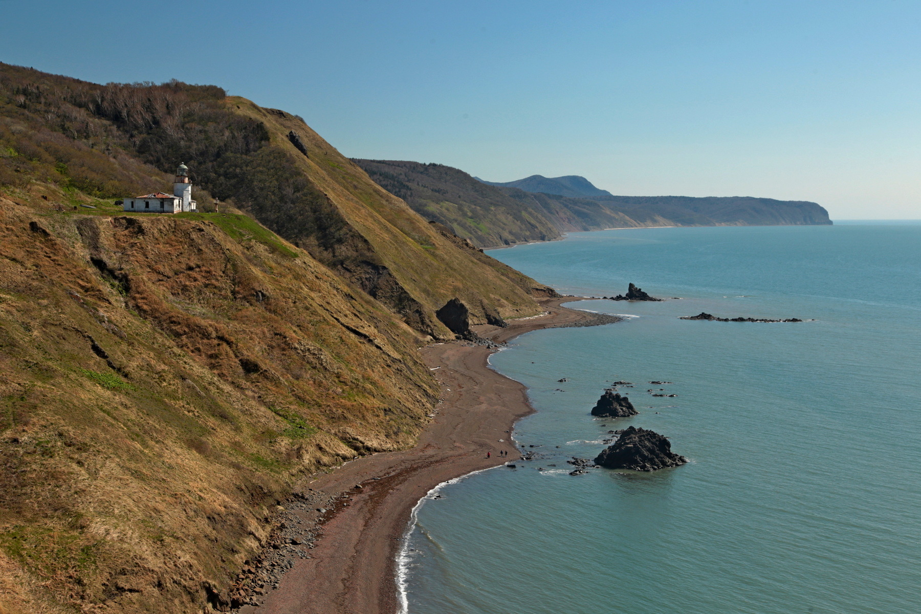 Сахалин. Мыс Жонкиер