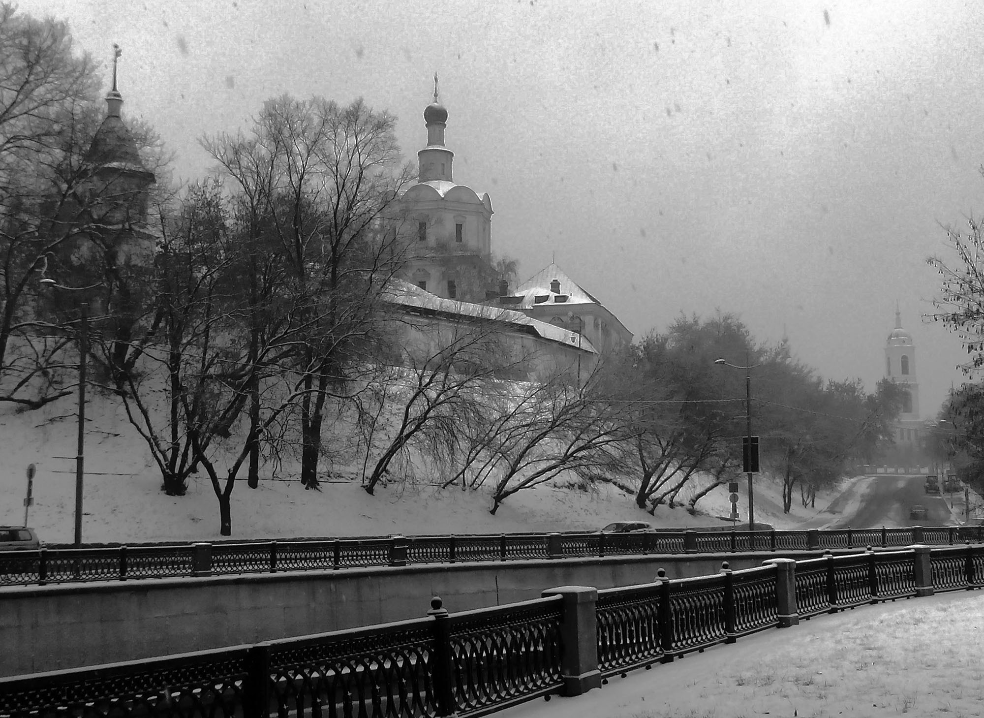 Яуза...зима...