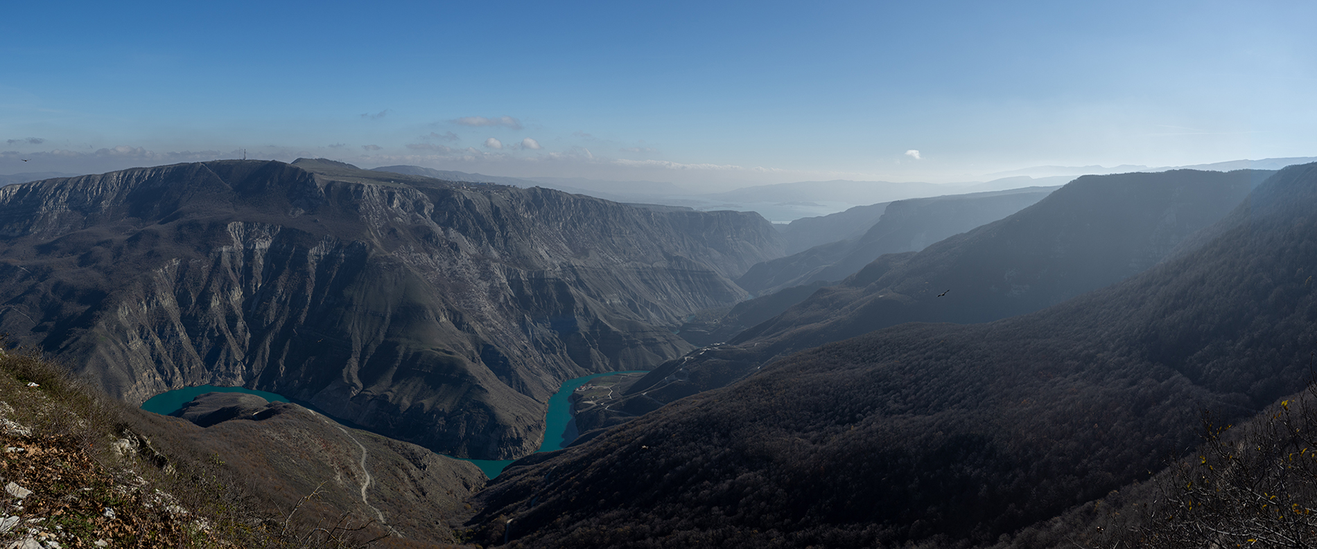 Сулакский каньон. Ноябрь 2025.