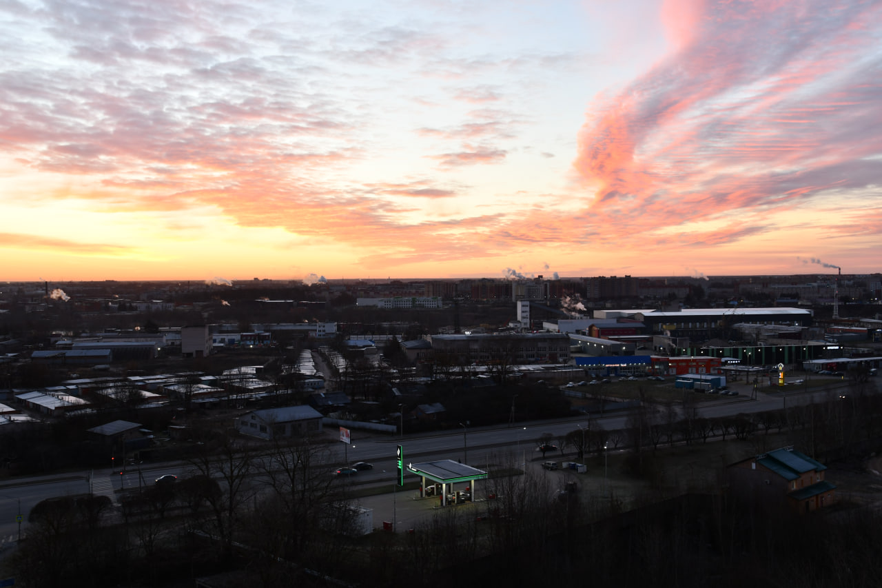 Холодный рассвет.