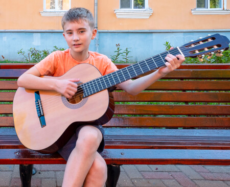 Юный музыкант