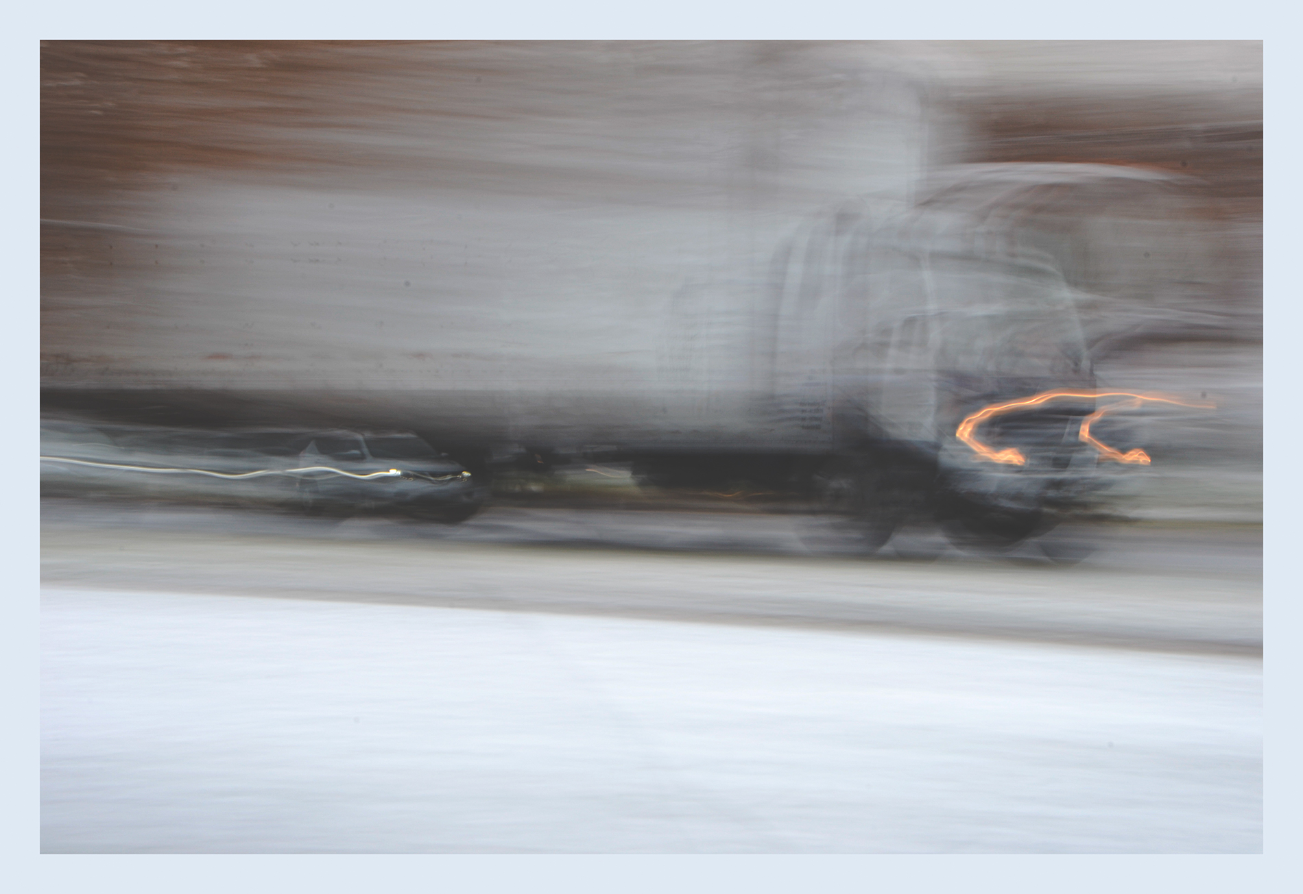 первый снег