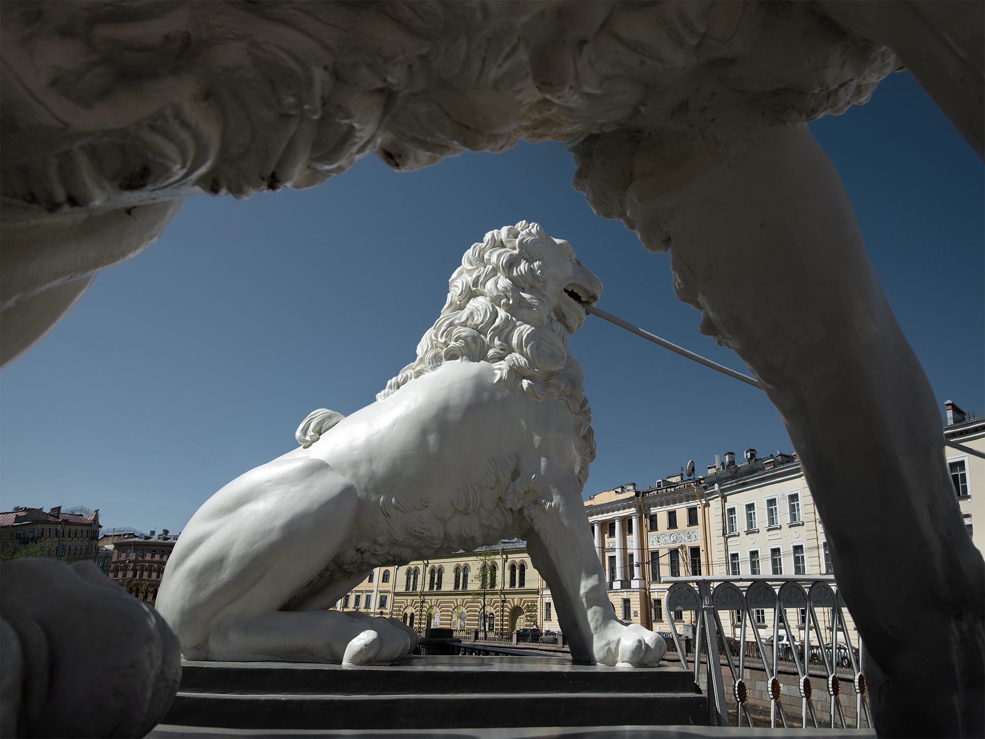 Львиный мостик. Санкт-Петербург