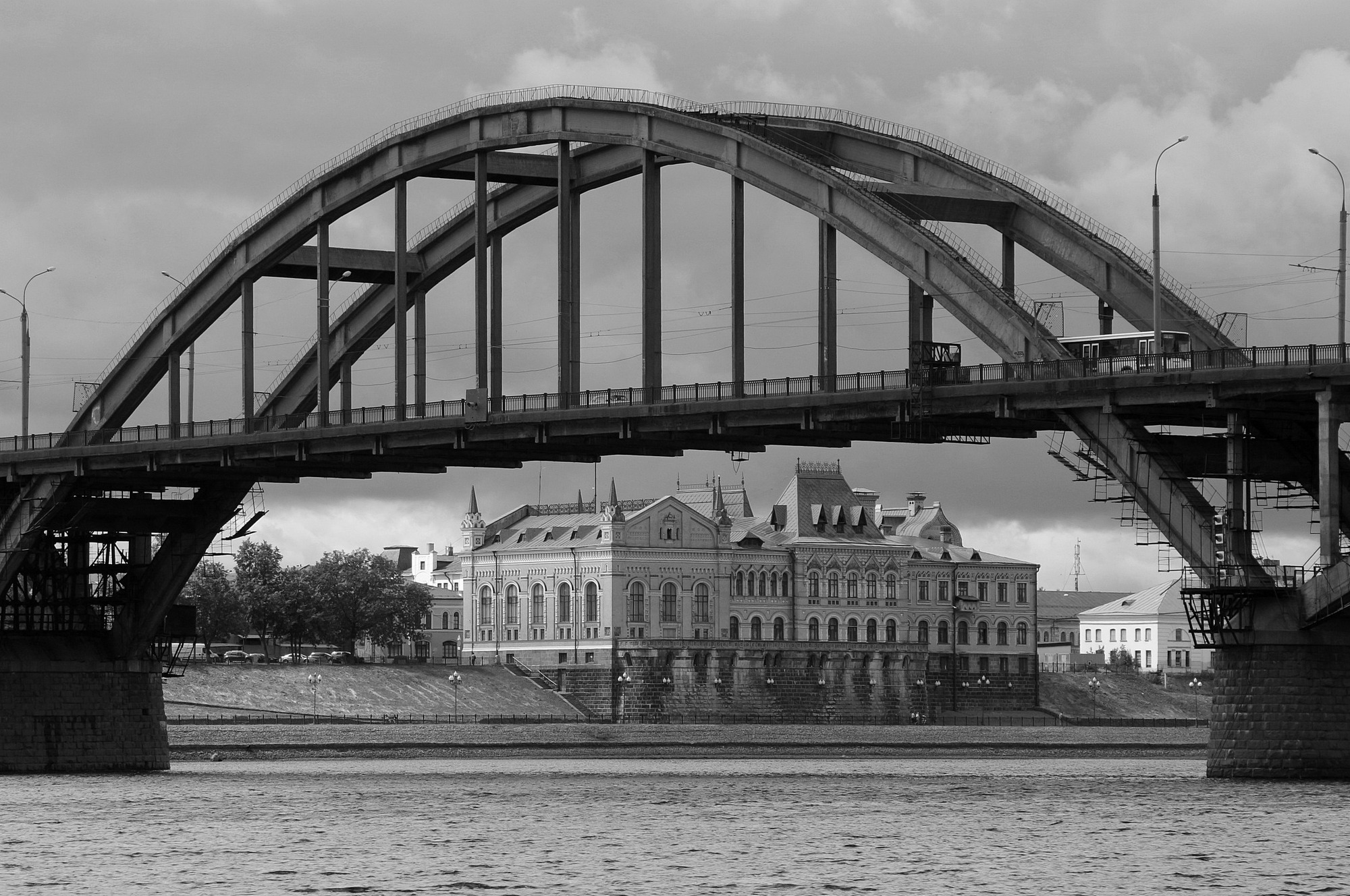 Рыбинск. Мост и Биржа