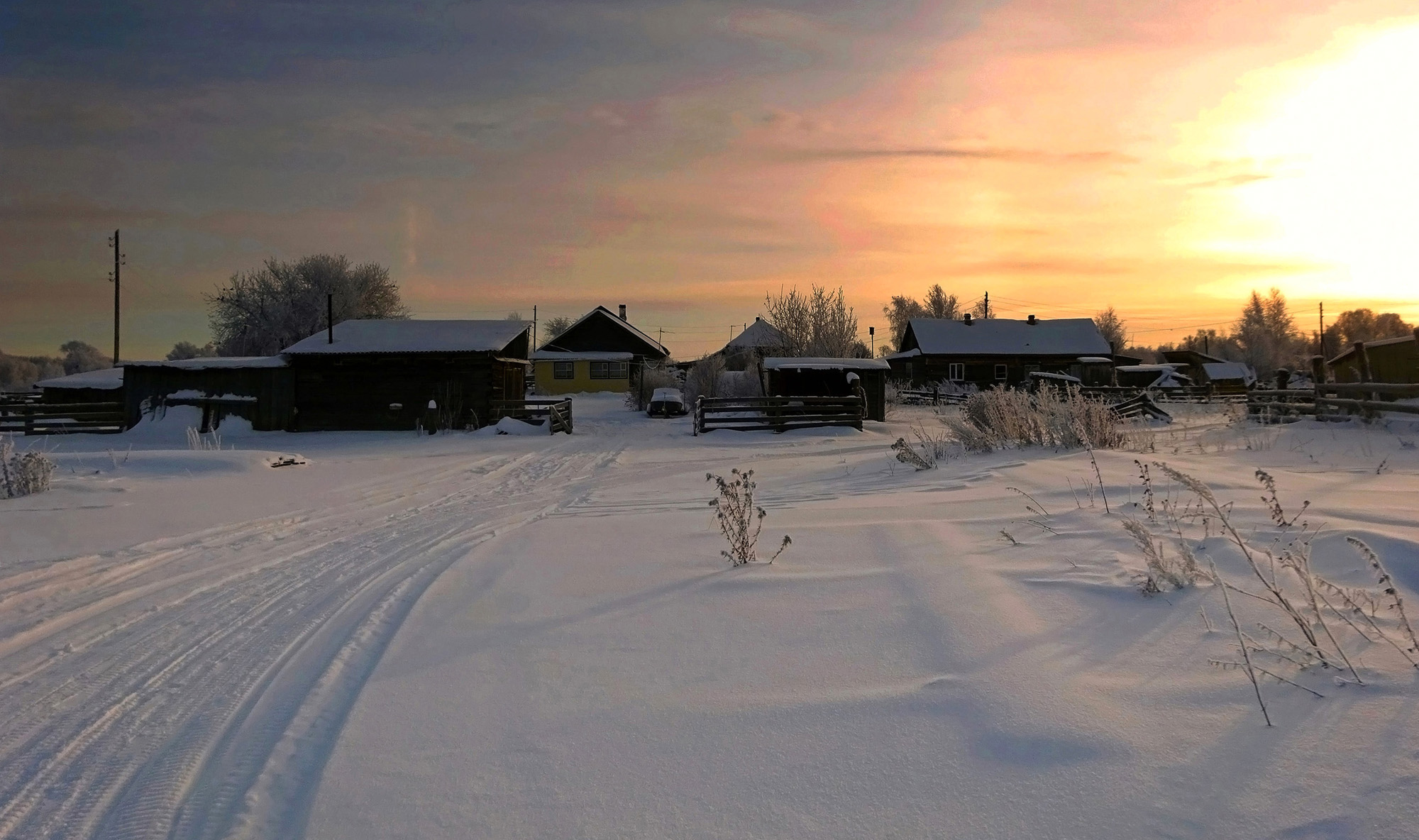 Зимний вечер