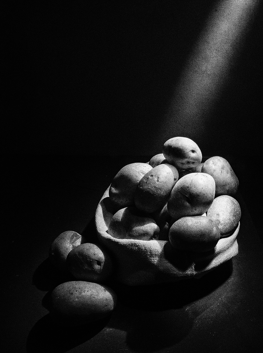 Картофель в погребе