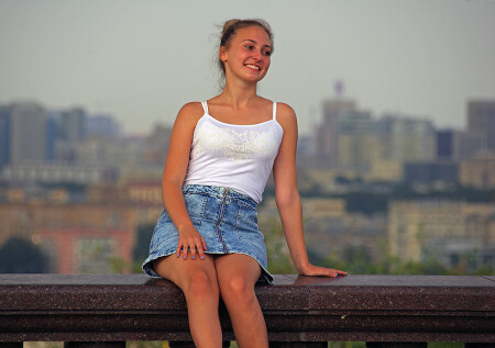 Когда девушка улыбается