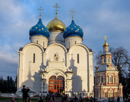 Сергиев Посад. Свято-Троицкая Сергиева лавра. Успенский собор