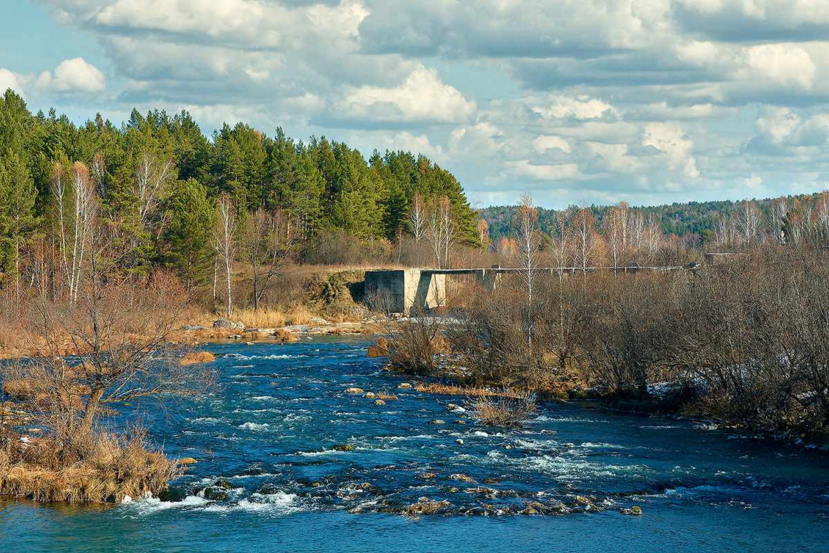 Маслянинская ГЭС, река Бердь. Поселок Перебор