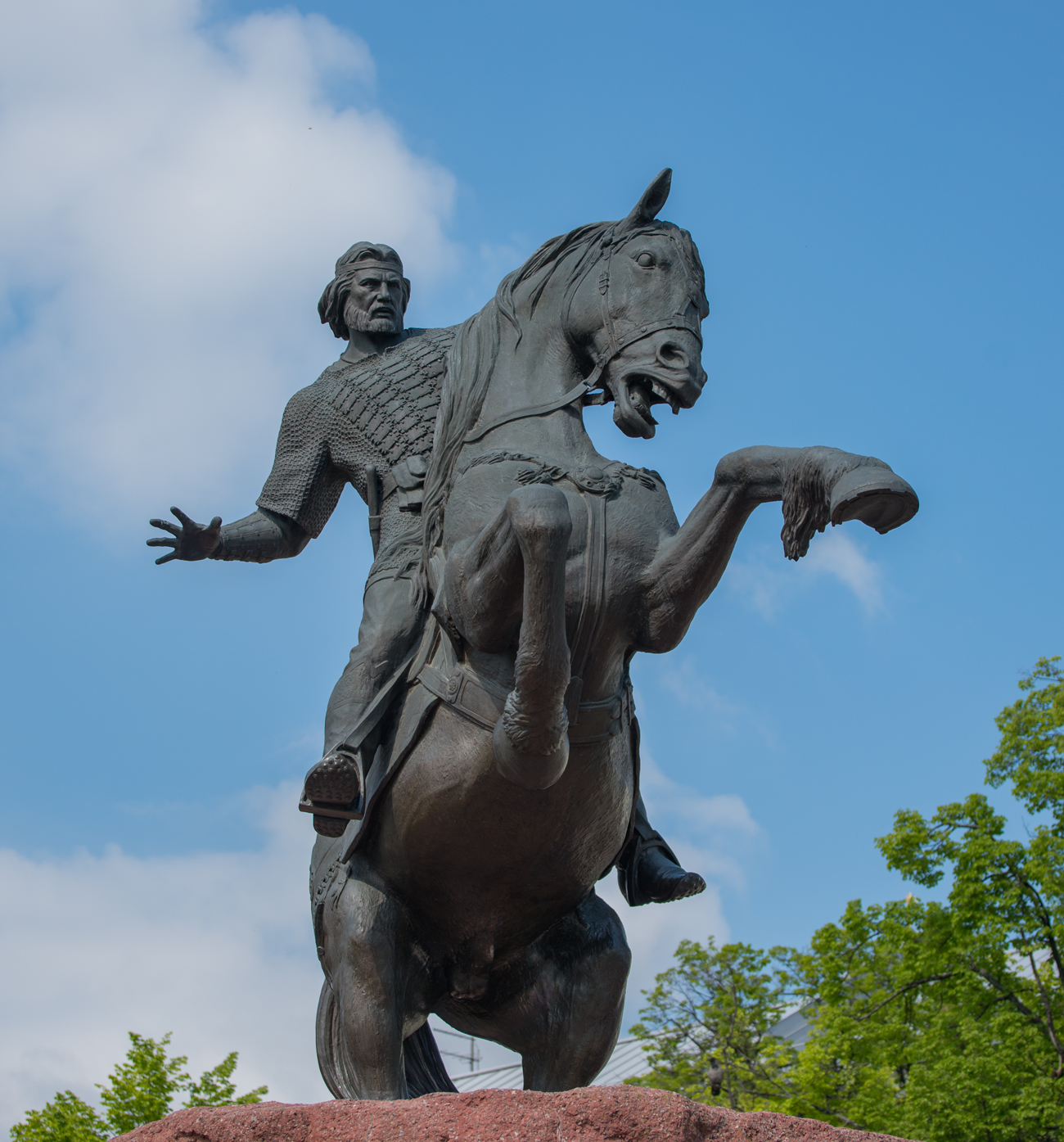 Рязань. Богатырь земли Русской Евпатий Коловрат.