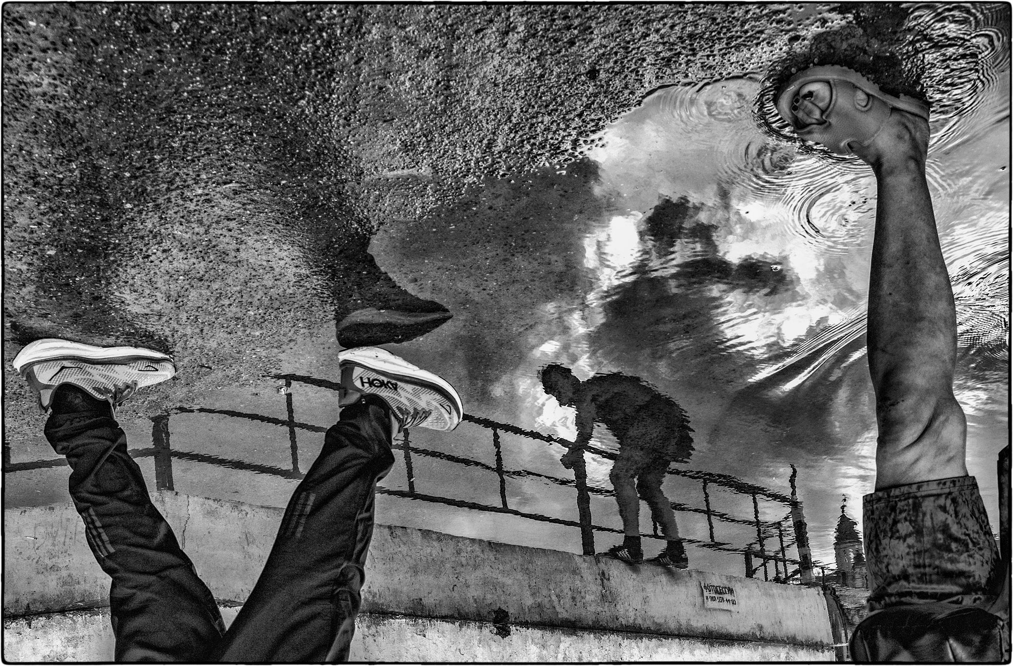 водная преграда...