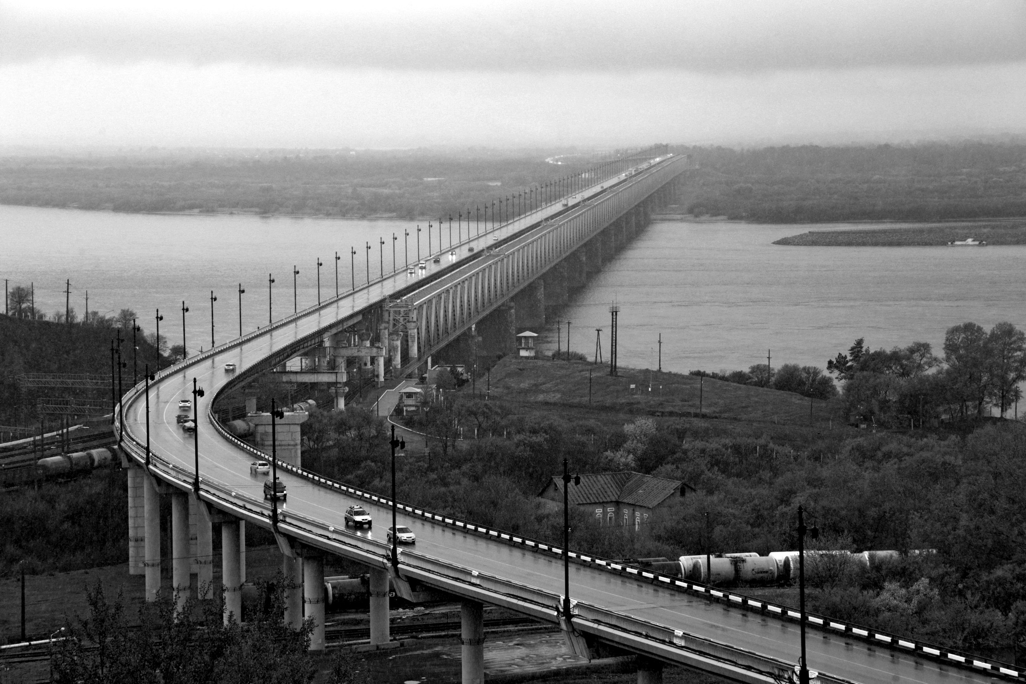 Хабаровск. Амурский мост.