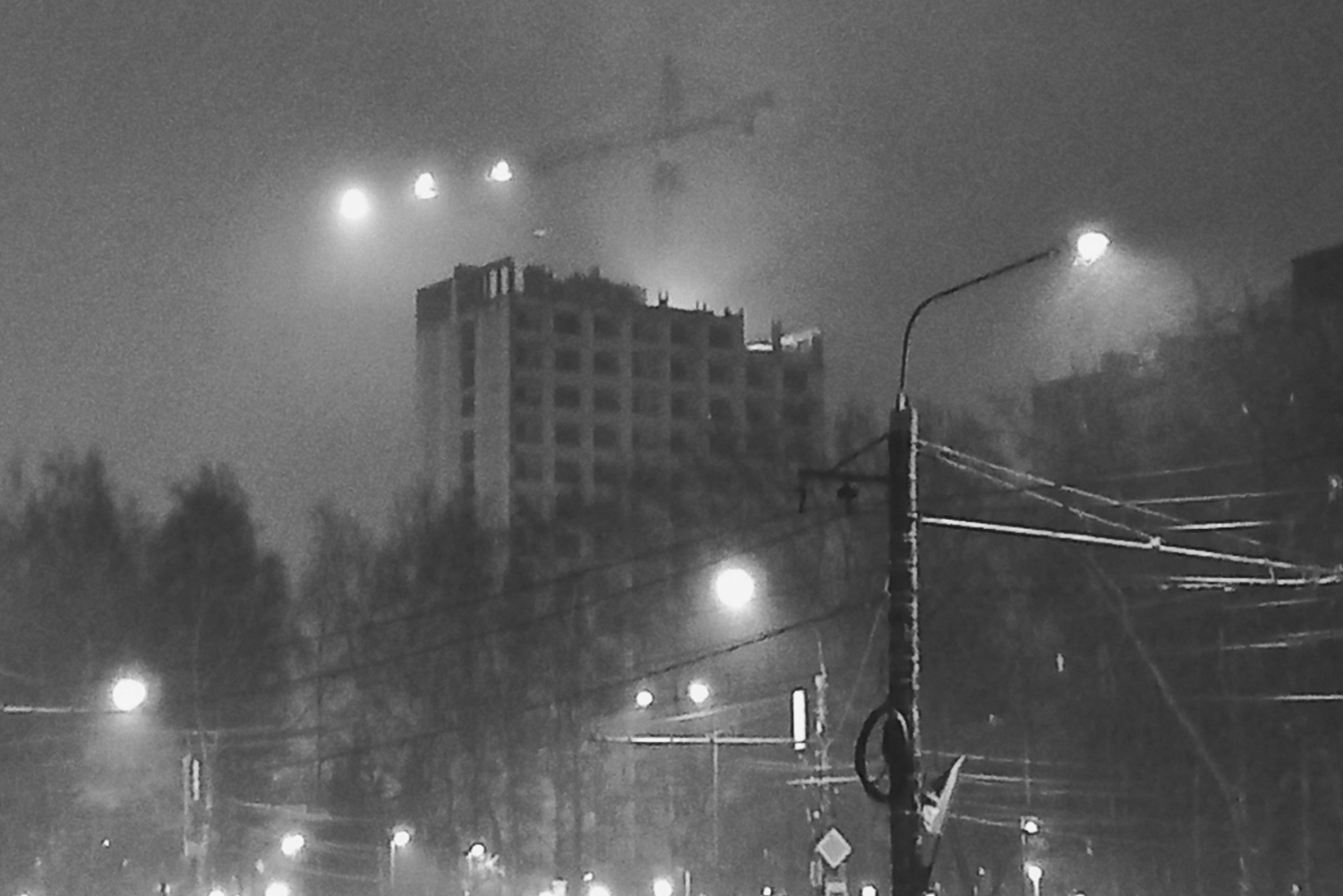 Городские созвездия. Вечер.