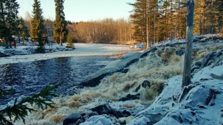 Водопад Ахвенкоски