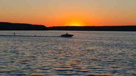 Август. Вечерние покатушки