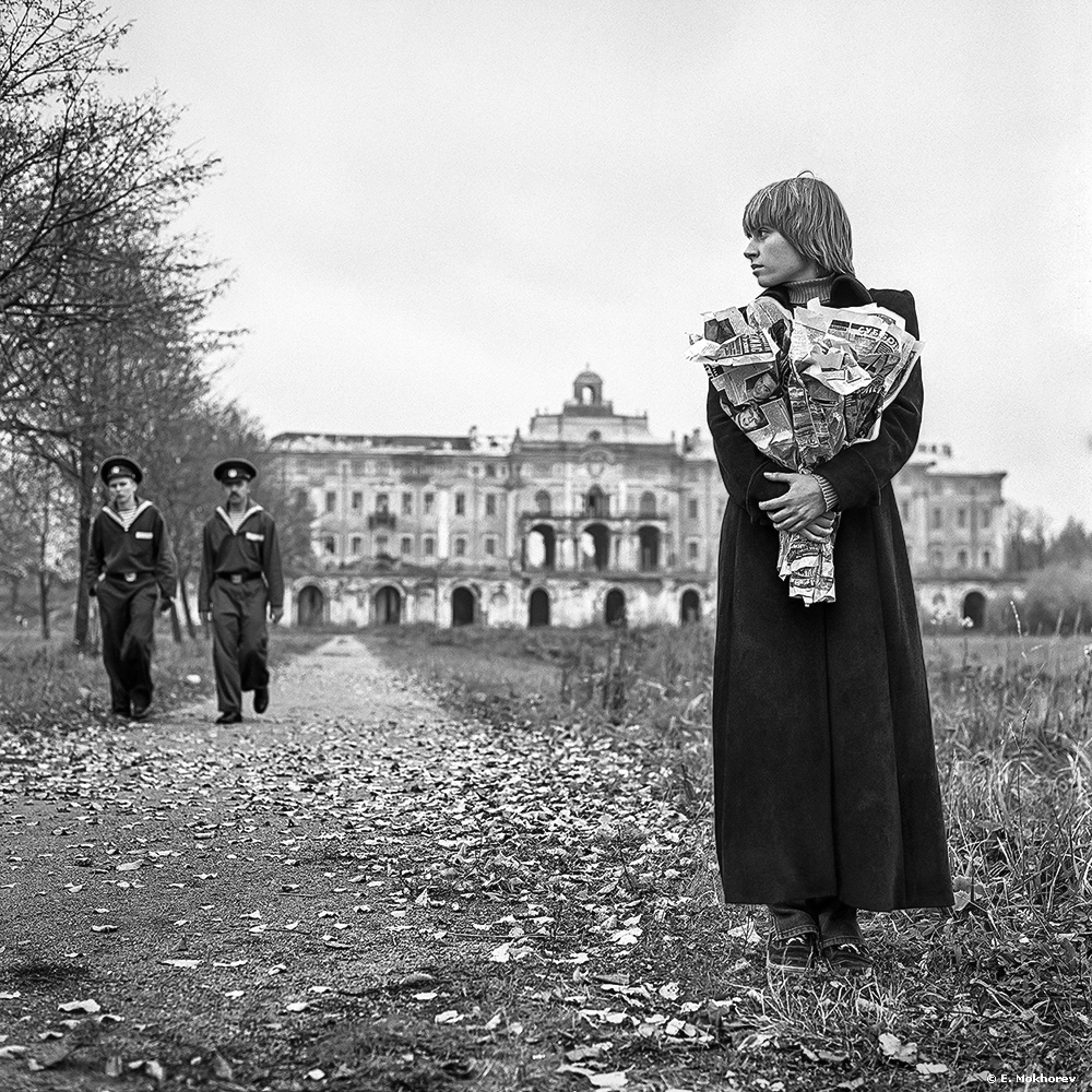 Ульяна. Стрельна, Константиновский дворец, октябрь 2000.