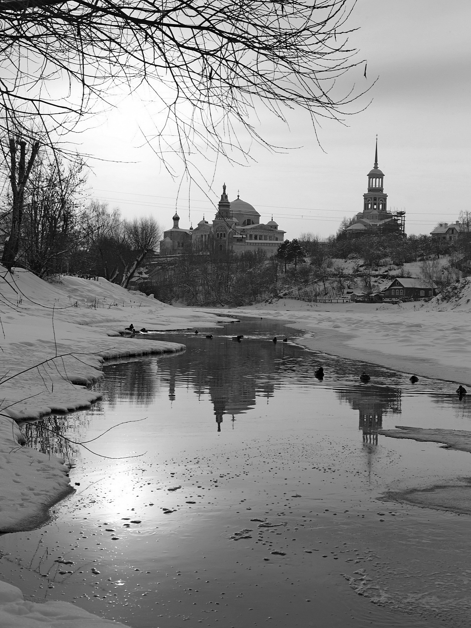 Торжок. Борисоглебский Монастырь.