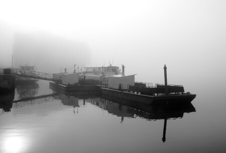 Туман на Северной Двине