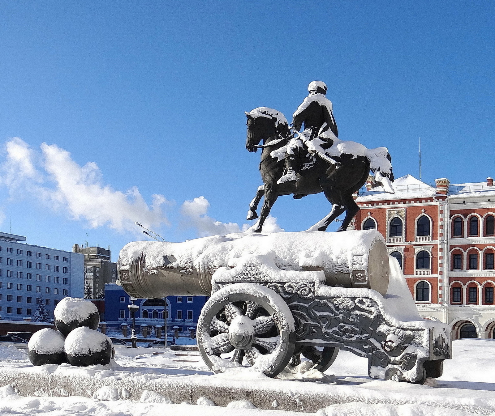 С главного колибра!