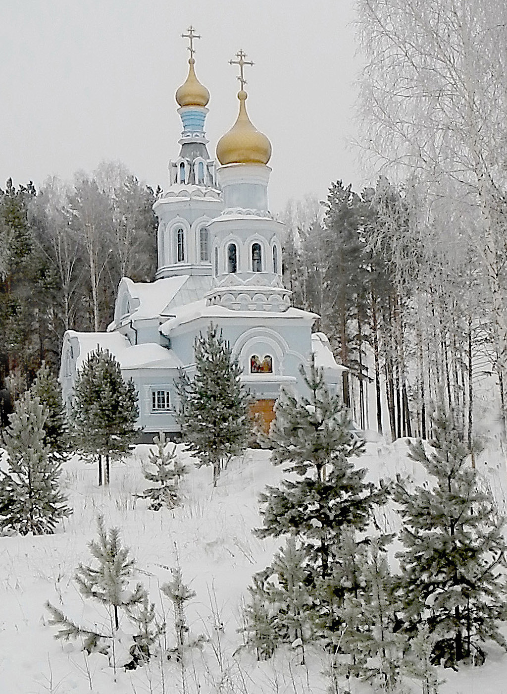 Храм Пресвятой Богородицы.Наукоград Кольцово.