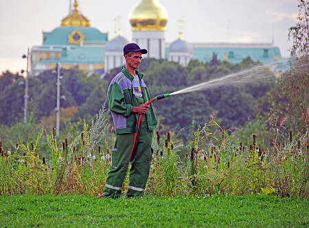 В парке "Зарядье"